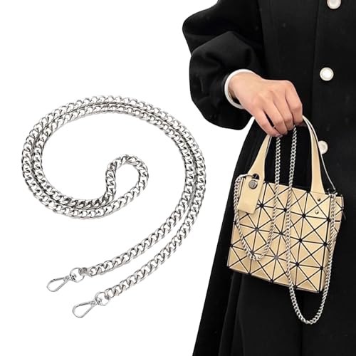 Image of Jiesinlov Purse Chain Adjustable Shoulder Strap with Small Metal Ball Replacement Transformation Crossbody Handbag