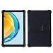 Produktbild Silikon-Airbag-Hülle geeignet for Honor Pad X8 Pro X9 ELN-W09 11,5 Zoll Pad 8 12 Zoll V8 Pro 12,1 Zoll ROD-W09 2022 Tablet-Abdeckung (Color : Black, Size : HonorPad V8 Pro 12.1)