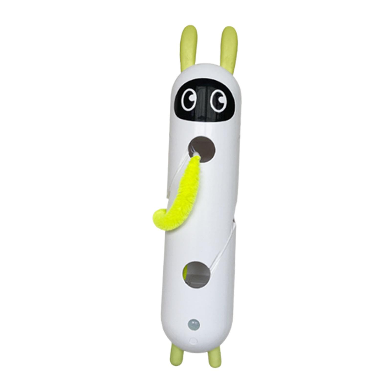 Qianly Jouet Interactif Intelligent pour Chat, Ventouse, Simulation de Taquinerie pour Chaton et Petits Chats, Exercice