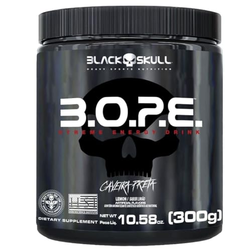 B.O.P.E Limão 300G, Black Skull