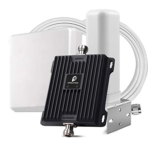 Proutone Ripetitore Cellulare gsm/LTE 800MHz Amplificatore gsm 900MHz, ripetitori Dual Band Segnale Cellulare Chiamate da Cellulare + Dati 4G