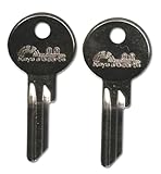 HM601 Pair (2) Replacement Keys – Cut to Code on Y6 Blank for Yale File Cabinet/Furniture Locks | KEYSALACARTE