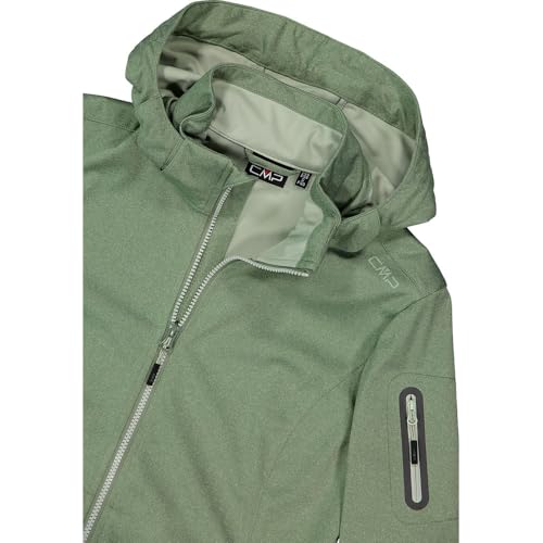 Veste softshell CMP Femme Light Melange avocado en grande taille 4XL