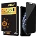 Ailun Privacy Screen Protector Compatible iPhone Xs iPhone X(5.8inch),[1Pack],Anti Spy Tempered Glass,Anti-Scratch,Full Notch Coverage