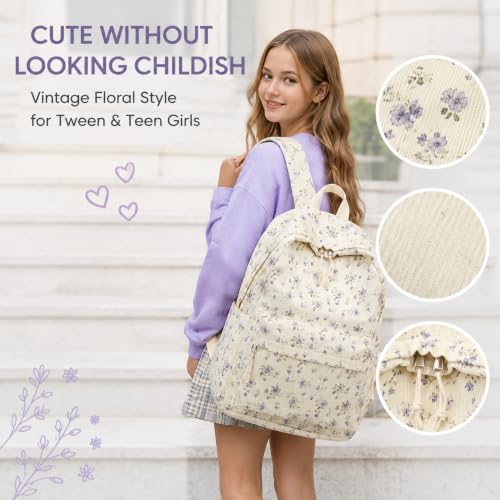 BTOOP Corduroy Laptop Backpack