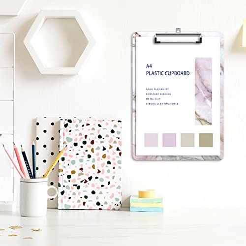Image of Plastic A4 Clipboards, Clip Board Stardard Letter Size 9 x 12.5 in
