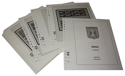 Israël Petits Blocs LINDNER feuilles album pré-imprimées classeur timbre collection 1963-2003