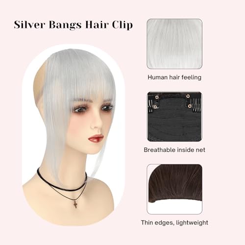Vavanga Vananga French Hair Bangs Clip On thumb #4