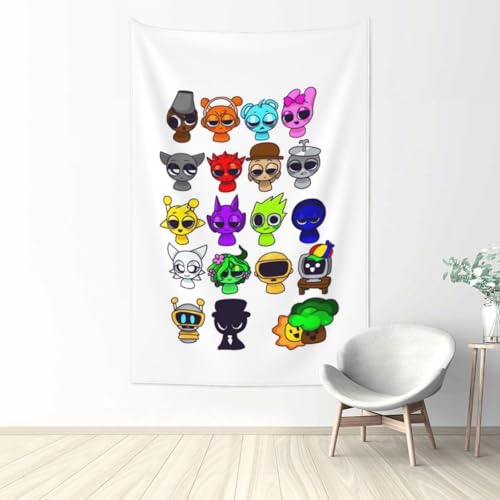 �X�v�����L�[ Sprunki (10) �^�y�X�g���[ ������� �Ǌ|�� �Ǐ��� �C���e���A �� ���r���O���[�� �x�b�h���[�� �͗l�ւ� ���� �� ���v���[���g �z�� ���_�� ���@�\ �z�|�X�^�[ �l�C �v���[���g 102x151cm