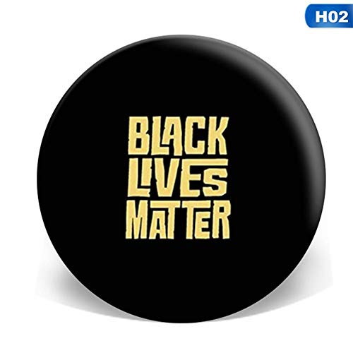 cuffslee Black Lives Matter Badges publicitaires Petits Badges rétro - 1 Pouce (25 mm) Ronds, Black Lives Matter Badges publicitaires Badges Pins pour Le dîner