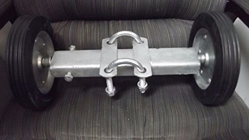 Industrial Double Wheel Roll Gate - Carrier Wheels