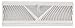 Diffuser, Baseboard, White, 18 in.