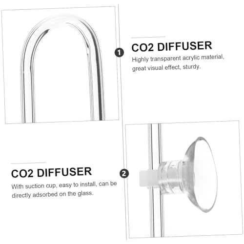 Beaupretty 1 Conjunto De Co2 Aquário Co2 Difuso De Dióxido De Carbono Acessórios De Fornecimento De