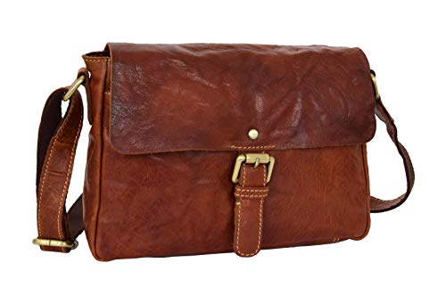 Sac à Main d'Épaule Cuir Cognac Compagnon Idéal pour vos Sorties