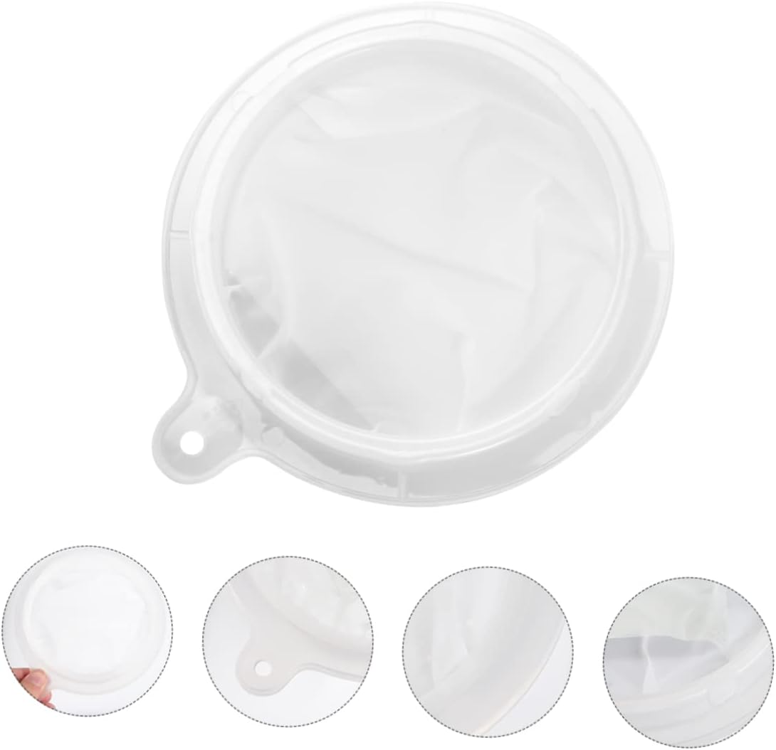 MAGICLULU 3pcs Funnel Filter Mesh for Liquor and Oil Mesh Screen for Filtering Wine Soy Milk and Boiled Water Easy to Clean Kitchen Essential