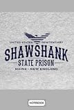  United States Shawshank Usa Notebook: Lined College Ruled Paper,6x9 120 Pages,journal,matte Finish Cover,diary,planner