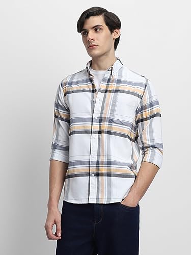 Image of Dennis Lingo Men's Checkered Slim Fit Shirt