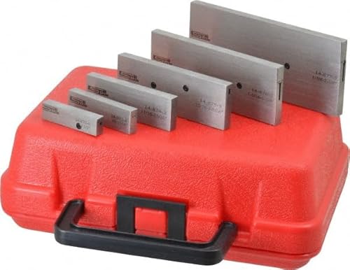 SPI Adjustable Parallel Set, 3/8 to 2-1/4 Inch Range, 5-1/16 Inch Long, 9/32 Inch Thick, 6 Pieces
