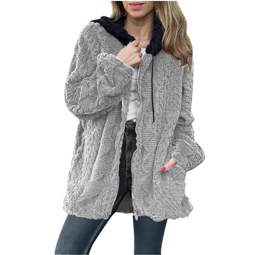 Sweat à capuche doux et confortable en polaire contre le froid de l'hiver