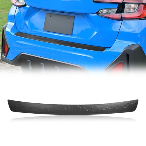 Rear Bumper Trim - 2025 Subaru Forester 4 CZCJGD Rear Bumper Cover Protector Trim Compatible with Subaru Crosstrek 2024 2025 Car Accessories Replacement ABS Plastic Rear Bumper Guards