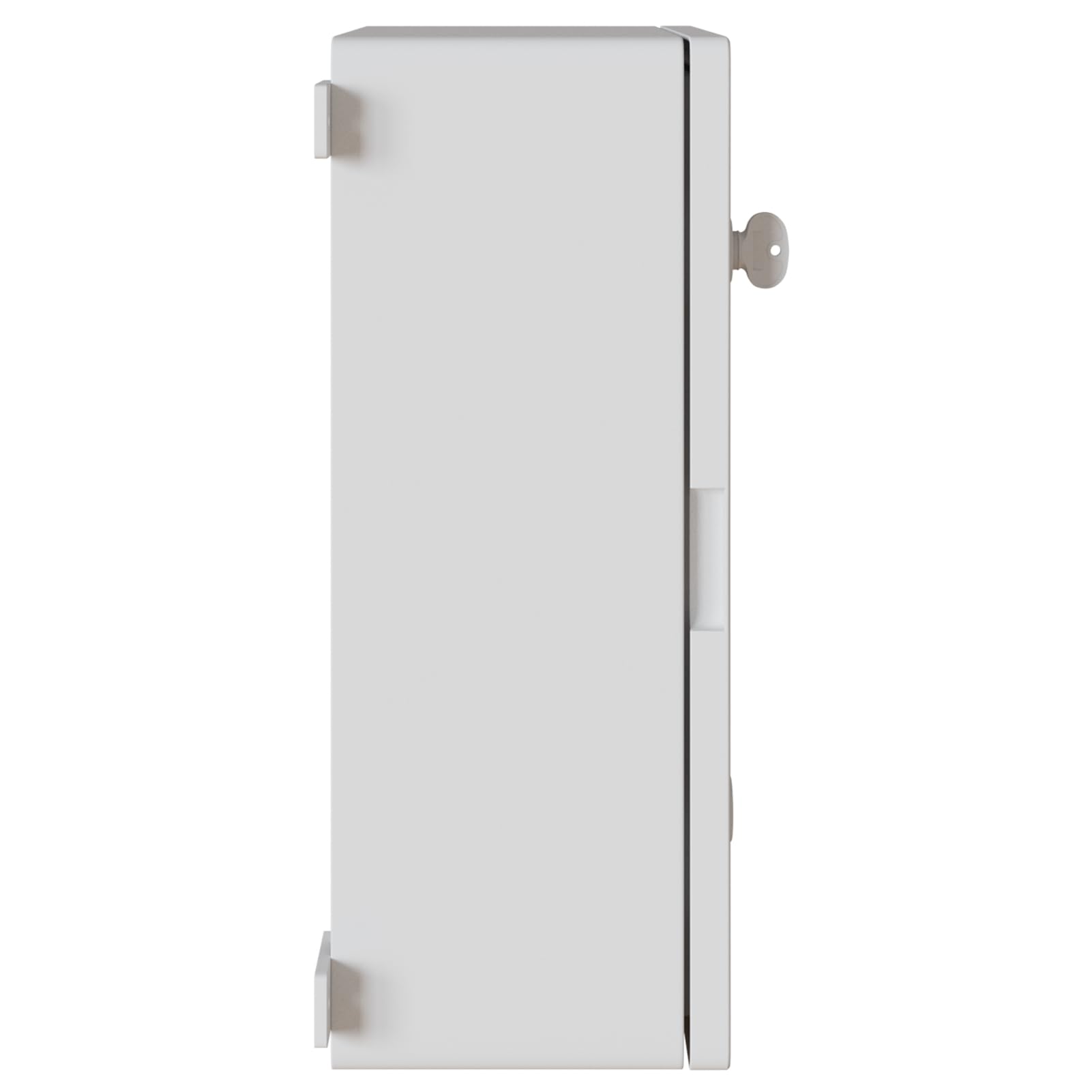 Tidyard Steuerschrank Grau 35 x 19.5 x 50 cm Plastik, Wasserdichter Verteilerkasten Wandschrank Leergehäuse für Elektro-, Steuerungs- und Sensorik-Technik