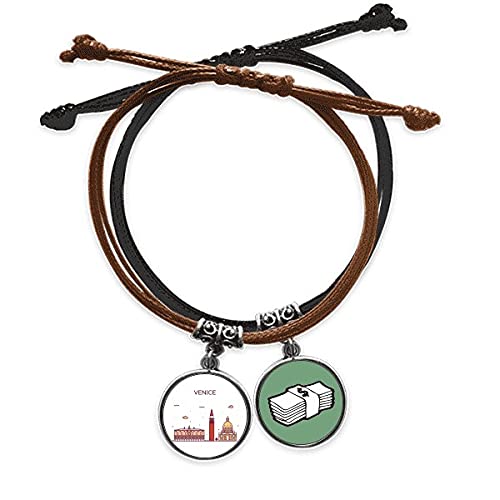 Pulsera de cuero plano Venecia que no pellizca la piel ni se suelta al moverte