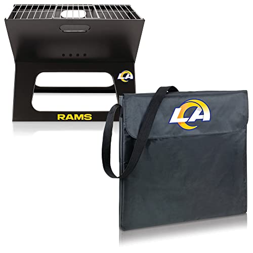 Image of NFL X-Grill Portable Camping Tailgating Charcoal Grill