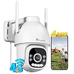 Ctronics 2.5K 4MP 3G/4G LTE Cámara Vigilancia Exte...: 📶 Seguridad 4G LTE sin Wi-Fi – Vigilancia donde la necesites Esta cámara funciona sin Wi-Fi, utilizando una red 3G/4G LTE – perfecta para lugares remotos como obras, garajes, granjas o casas de vacaciones. Inserta una tarjeta SIM compatible y visuali...