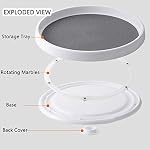 Lazy Susan Organizer, 10 Inch 360 Rotating Tray, 2 Pack - Image 4
