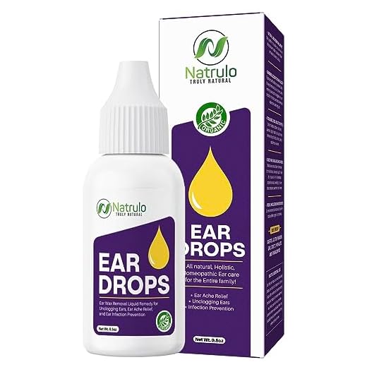 Colírios de ouvido naturais para infecções de ouvido – gotas homeopáticas para adultos, crianças, bebês e animais de estimação – Alivia dores de ouvido, orelhas de nadador e afrouxa cera – Saúde da