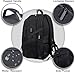 ANTERK Extra Large Travel Laptop Backpack, 17.3 Inch Carry on Backpack for Men Women with USB Port, Big Anti Theft Water Resistant College Bussiness TSA Airline Approved Work Computer Backpack, Black