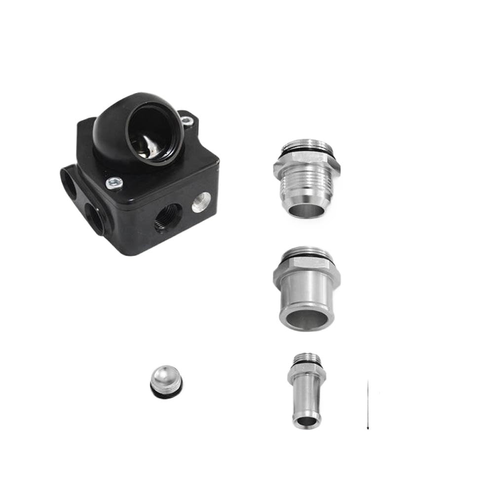 Zenithride Onecolor Swivel Neck Thermostat Housing Compatible With K-Series K20 K24 Radiator Hose K Swap Yx02914