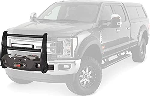 Image of WARN 102957 Gen III Trans4mer System: Tall Grille Guard - Ford Super Duty (2017-2019)