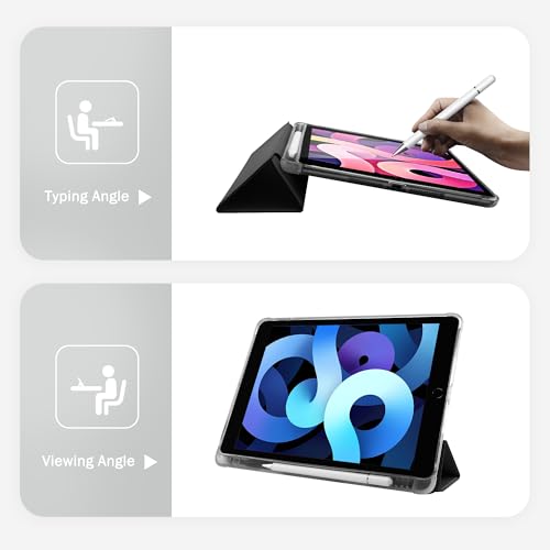 Housse iPad 9e génération antichoc 10.2 pouces avec rangement stylet - 7