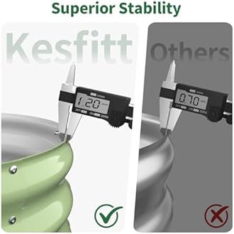 Kesfitt Raised Garden Bed, Metal Galvanized Steel Oval Garden Bed 8x2x1.5 ft with 18-Inch Deep Open-Bottom Design for Outdoor Vegetable Gardening, Fruit Green