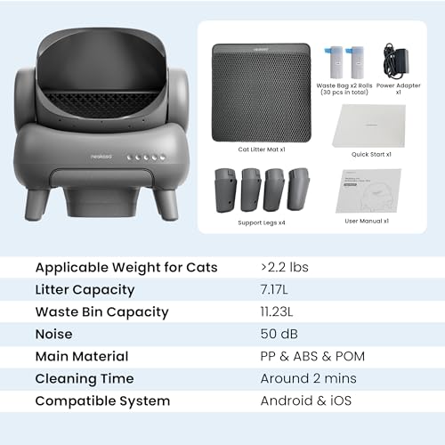 Neakasa M1 Plus Open-Top Self-Cleaning Litter Box — view 10