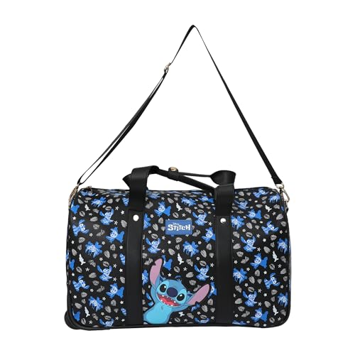 Bioworld Lilo & Stitch Wheeled Duffle Bag & Cosmetic Bag Kit2