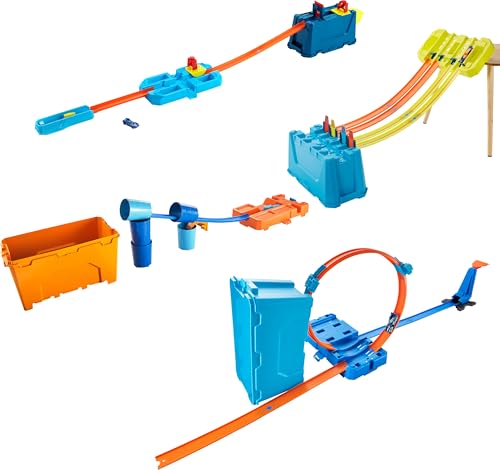 Hot Wheels - Caja de acrobacias (Mattel FLK89)