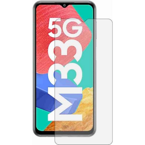 Image of Embed HD-Clear Screen Guard for SAMSUNG GALAXY M33 - Harder or Durable Plastic & More Impact-Resistant Than Glass, with Free Installation Kit