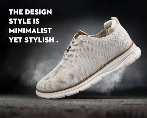 Image of Mens Casual Oxfords Shoes Mesh Slip On Fashion Walking Dress Sneakers Work Lightweight Breathable Soft Sole