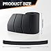SINGARO Car Rear Bumper Protector, 41.5inch x3.6inch Car/SUV/Trunk Universal Rubber Anti-Scratch Trunk Exterior Accessories