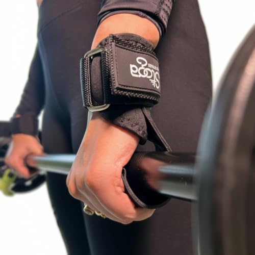 Image of Stoga PowerGrip Lifting Straps | All-in-One Weightlifting Straps with Wrist Support, Non-Slip Pad for Deadlifts, Pull Ups & Gym Workouts