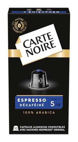 Café Capsules Décaféiné N°5 Compatibles Nespresso Carte La Boîte De 10 Capsules - vue 6