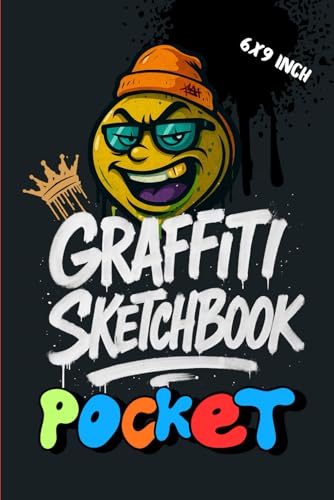 GRAFFITI Sketchbook pocket para Arte Urbano: paisajes urbanos reales para practicar tus tags, letras y murales sobre papel