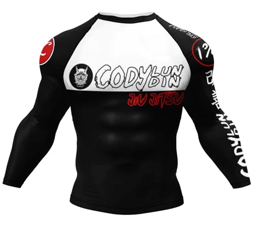 Red Plume Men’s Long Sleeve 3D Printed Compression Shirts Dry Quickly Fitness Top Tees Movie Theme Long Sleeve T-Shirt (US, Alpha, Large, Regular, Regular, Standard, Black & White)