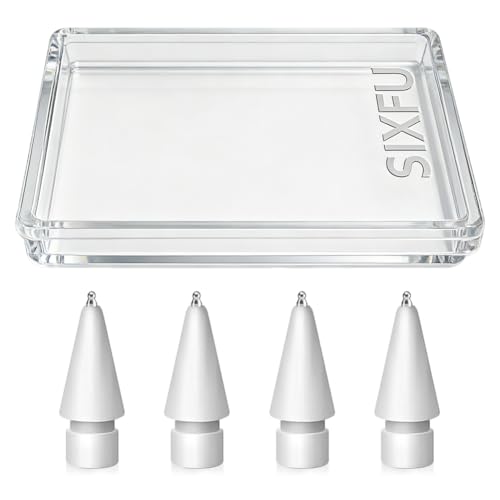 Image of SIXFU Precise Control Tips for Apple Pencil Tip, Durable Tips for Apple Pencil Pro Tips for Apple Pen /USB-C /1st /2nd Generation, Accessories Compatible for iPad Pencil Tips