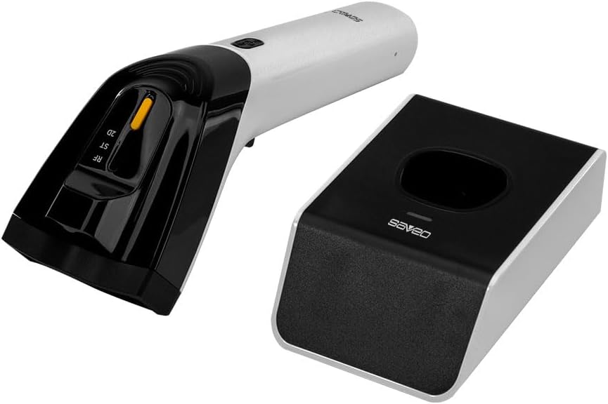 Saveo Scan Bolt S12D Rugged IP67 2D Smart Barcode Scanner for Smartphone
