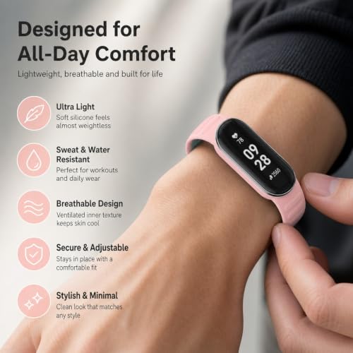 Image of Compatible with Whoop 5.0 Band Straps, Dark Gray Silicone Replacement Band for Fitness Training, Water Activities, Adjustable Breathable Sport Strap for Men and Women