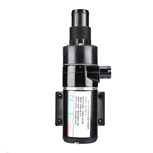 Preisvergleich Produktbild Pumpe für Acque Luride, Magnet Permanent vollständig geschlossene Wasserpumpe Hochdruckpumpe Wasserpumpe Automatik mit Edelstahlwelle für Marine, Yacht, Camper, Barken