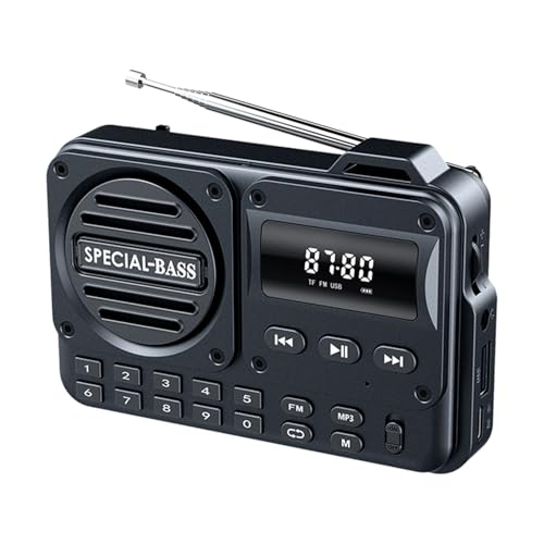 Radio portable AM/FM compacte, le cadeau idéal avec écran LED pour femme et amie